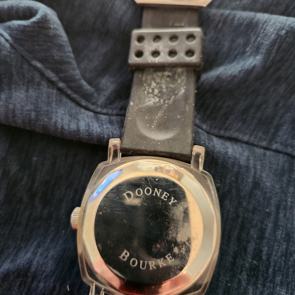 Dooney & Bourke Zebra Print Watch